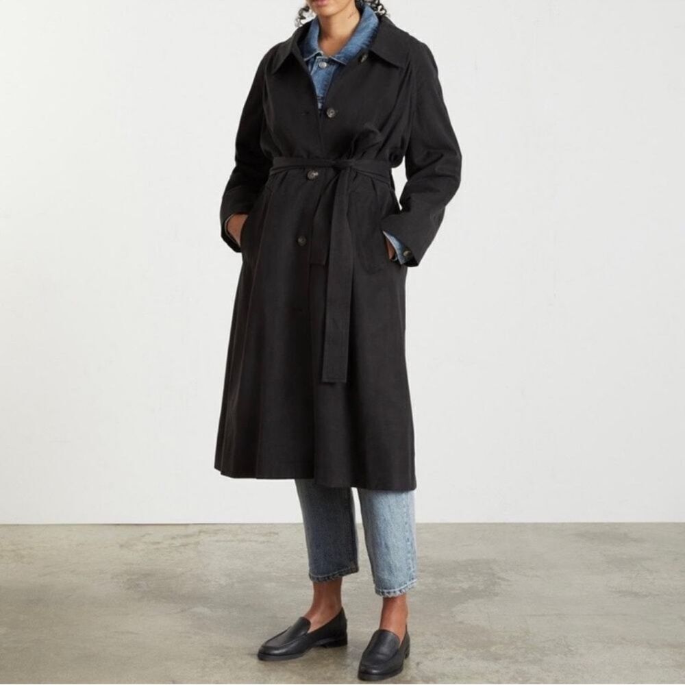 Everlane Women's The Gathered Trench Coat Size Various
